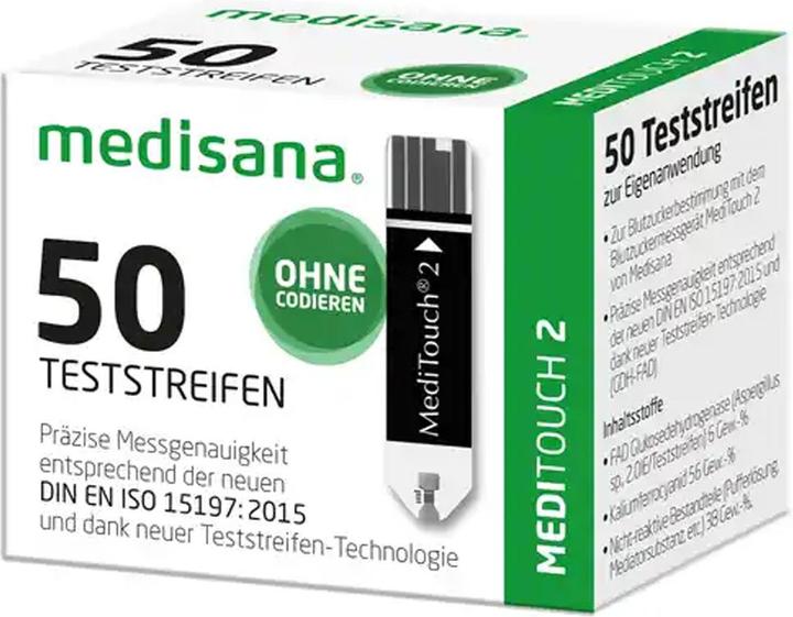 Produktbild Medisana MediTouch (50 Stück) (Teststreifen)