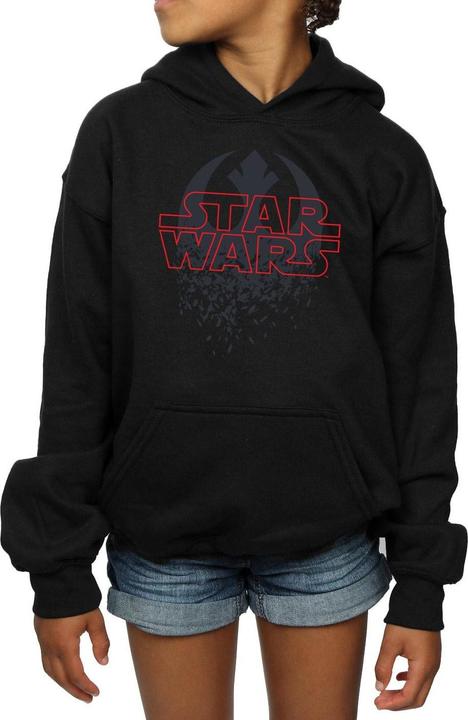 Produktbild Star Wars The Last Jedi Shattered Emblem Kapuzenpullover Mädchen (116)