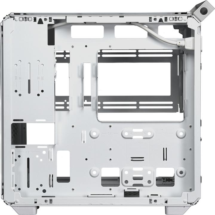 Actual product image Cooler Master Qube 500 Flatpack White (mATX, ITX, ATX)