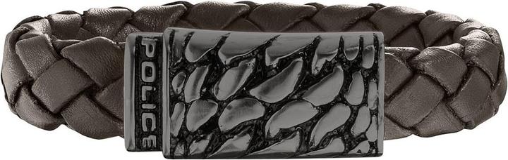 Actual product image Police Alligator bracelet (23.50 cm, Stainless steel, Leather)