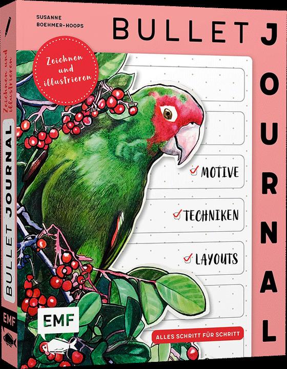 Produktbild Bullet Journal – zeichnen und illustrieren (Deutsch, Susanne Boehmer-Hoops, 2021)