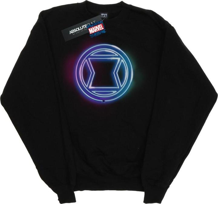 Black Widow Neon Logo Sweatshirt (XL)
