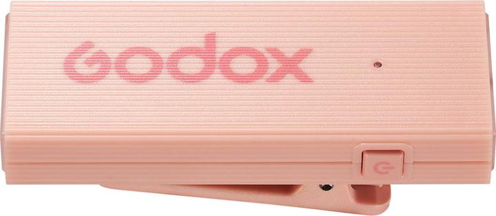 Image du produit Godox MoveLink Mini Lightning Kit 2 2,4 GHz 1 récepteur et 2 émetteurs roses (Nouveauté)