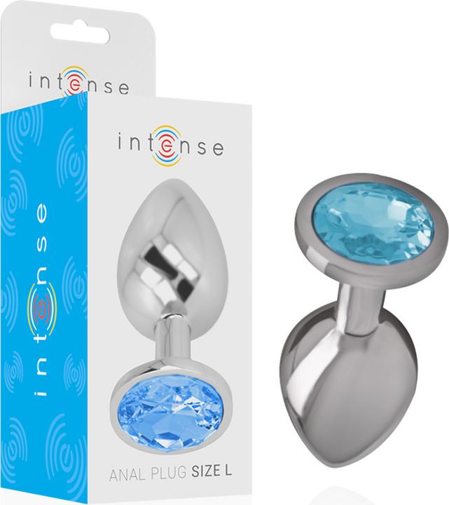 Immagine prodotto Intense Plug Anale In Metallo Blu Taglia L
