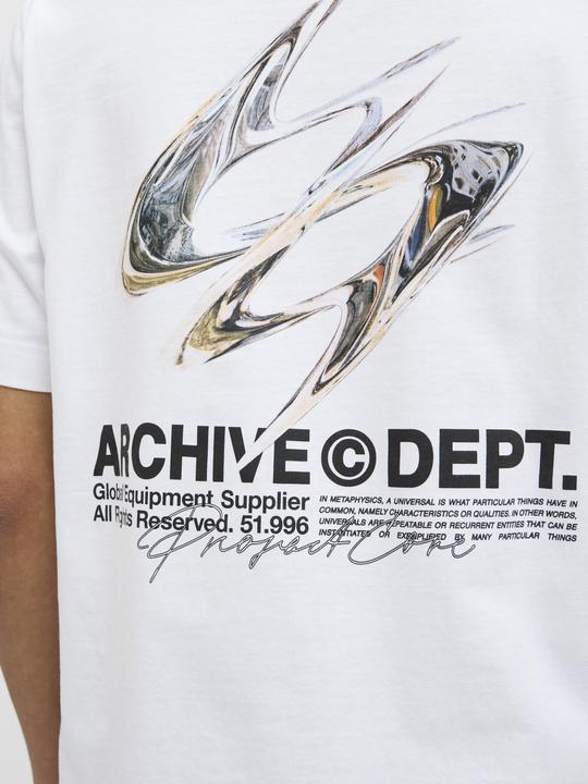 Actual product image Jack & Jones Jcodynamic Dust Tee Ss Crew Neck Ln (XL)