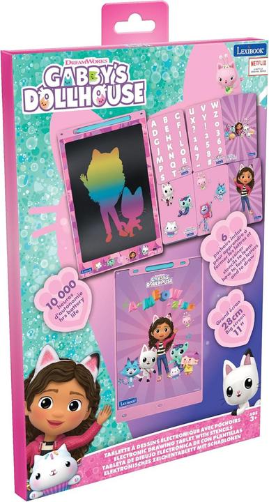 Immagine prodotto Lexibook Lavagna da colorare con stencil Gabby 28 cm