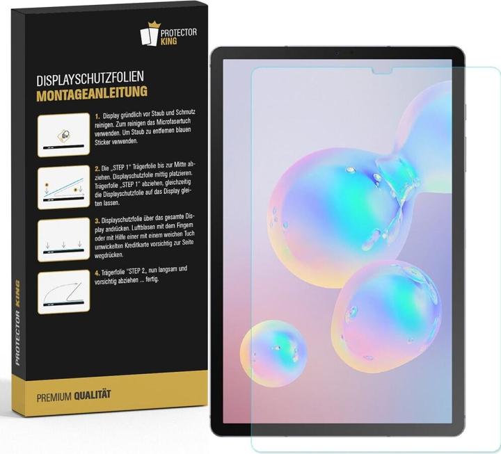 Actual product image Protectorking 6x Panzerfolie Anti-Shock HD Klar (6 Piece, Galaxy Tab S6)