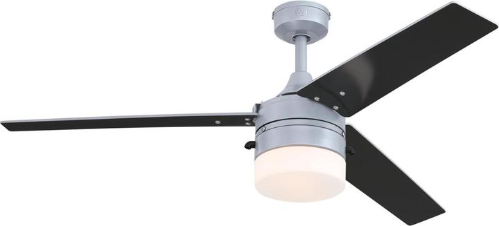 Produktbild Westinghouse Outdoor Deckenventilator Riverton Silber mit Licht (54 dB)