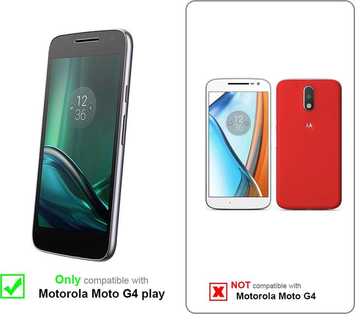 Immagine prodotto Cadorabo Vetro di protezione del display a schermo intero (1 Pezzo/i, Motorola Moto G4 Play)