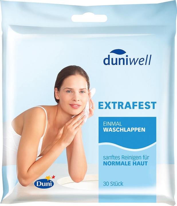 Produktbild Duniwell Einmal Waschlappen (30 Stück)