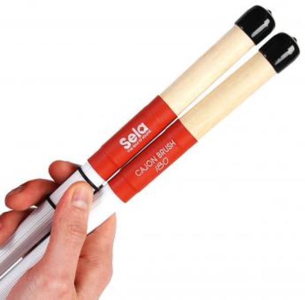 Produktbild Sela SE035 Cajon Brush mit 180 Nylon-Fasern (Cajon)