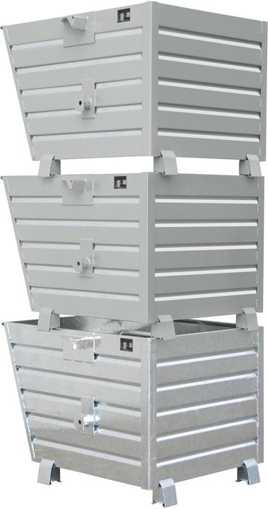 Actual product image eurokraft pro Stacking and tipping container (550 l)