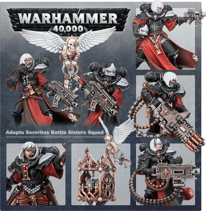 Produktbild Games Workshop Warhammer 40k - Adepta Sororitas Battle Sisters Squad (Kunststoff)