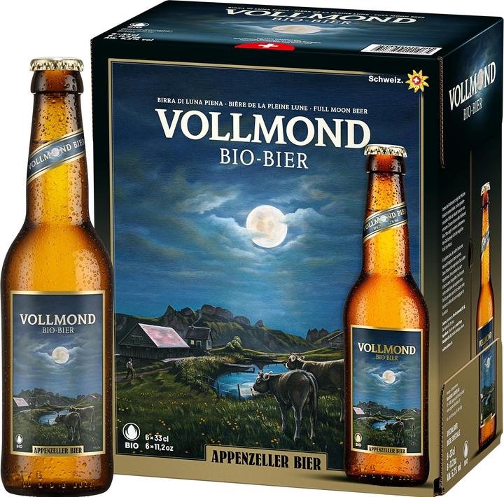 Actual product image Appenzeller Bier Full Moon (6 x 33 cl)