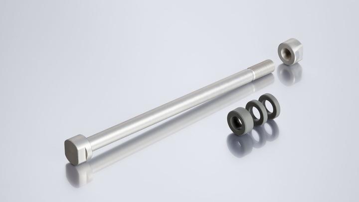 Actual product image Tacx Trainer E-Thru thru axle rear wheel 10 mm