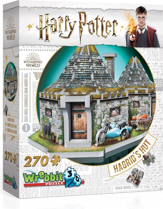 Produktbild Wrebbit 3D Hagrids Hütte Harry Potter Hagrids Hut (270 Teile)