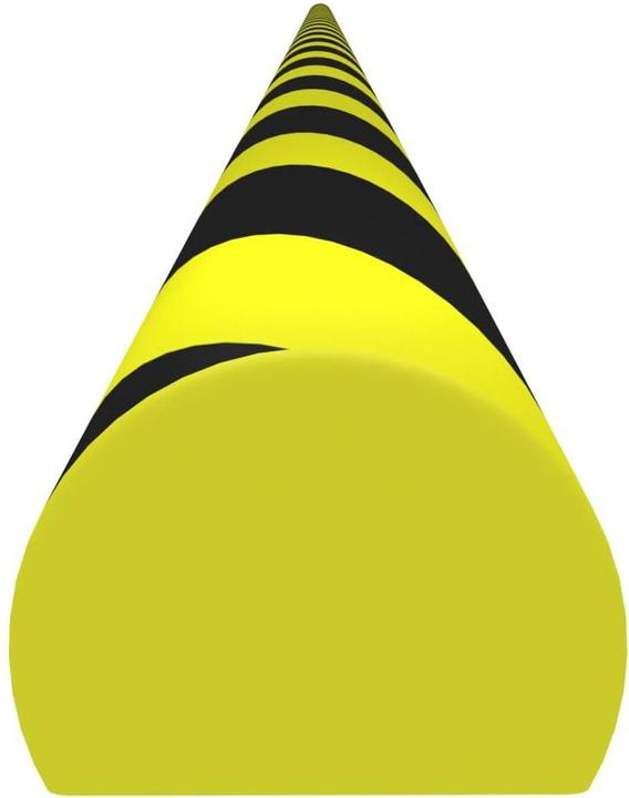 Immagine prodotto VidaXL Kantenschoner Gelb & Schwarz 4x3x100 cm PU,Farbe: Gelb und