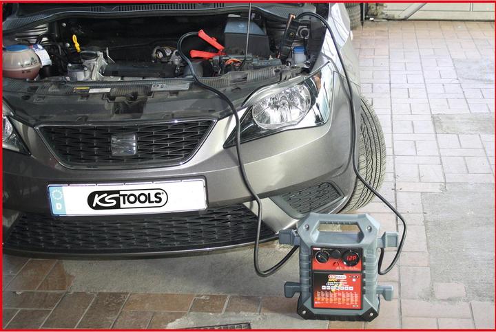 Actual product image KS Tools Energy station booster 12/24 V. 1400 - 700 A (2200 A, 22000 mAh)