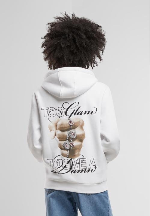 Actual product image Miss Tee Give A Damn Ladies Fluffy Hoody - 174147 (L)