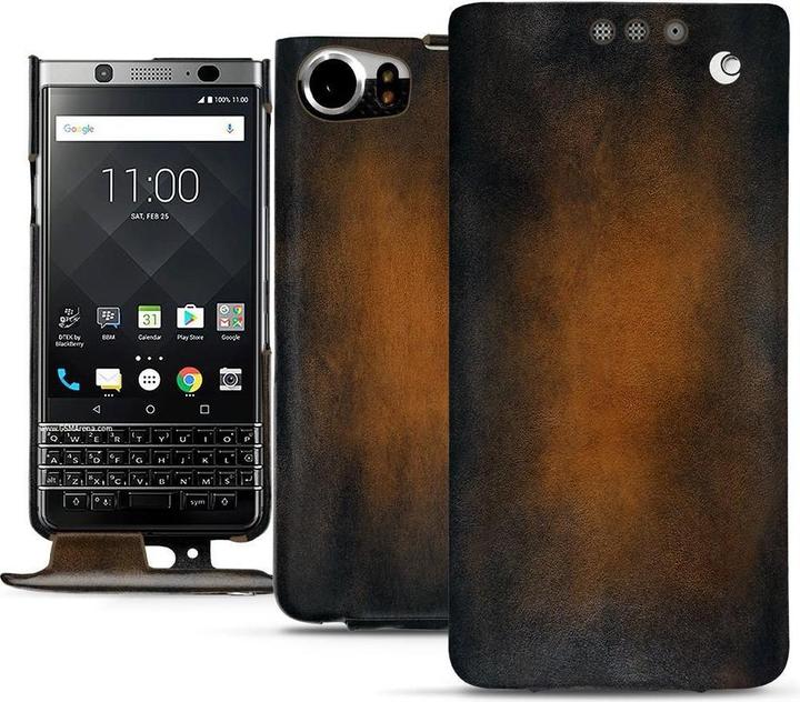 Productafbeelding Noreve Lederen omslag verticaal (Blackberry KEYone)