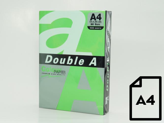Double A Coloured paper, 80 g, A4, 500 sheets, parrot (80 g/m², 500 x, A4)