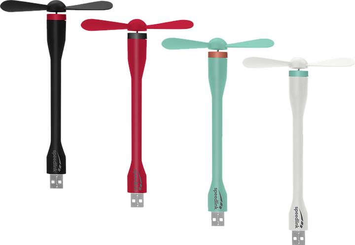 Image du produit Speedlink Ventilateur USB Mini Aero, noir/rouge (SL-600500-BKRD) (USB)