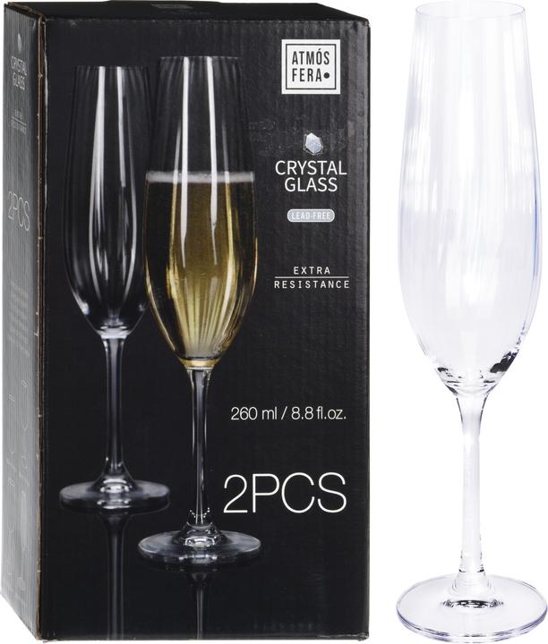 Immagine prodotto Koopman Gleichamberg (26 cl, 2 Occhiali, Bicchieri da champagne)