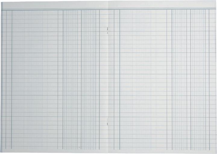 Actual product image König & Ebhardt Column book DIN A4 light blue/magenta 2 columns 40 sheets (80 g/m², 40 x, A4)