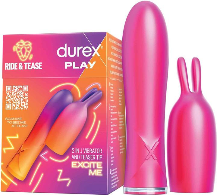 Image du produit Durex Vibromasseur 2 en 1 avec pointe de stimulation Play