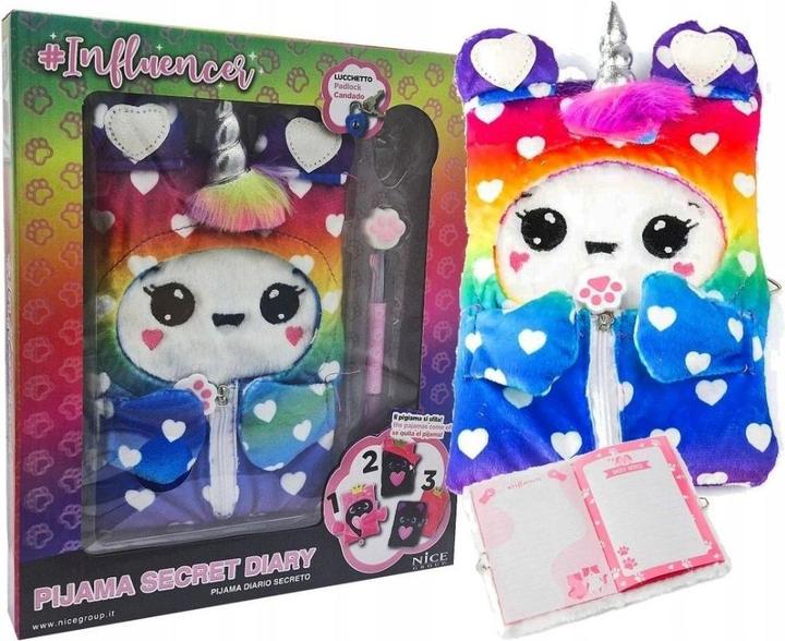 Image du produit Nice Secrets Diary Influencer Pets with Pen (en anglais)