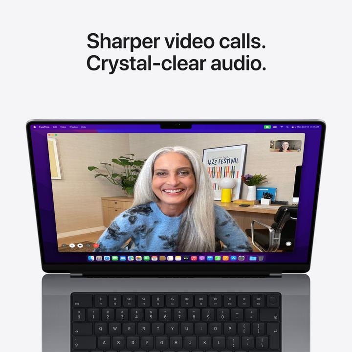 Image du produit Apple MacBook Pro – Late 2021 (16", M1 Max, 64 Go, 8000 Go, CH)