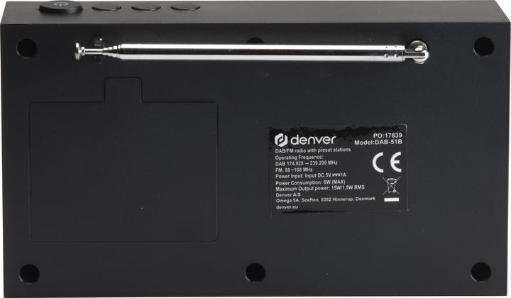 Produktbild Denver DAB-51B (FM, DAB)