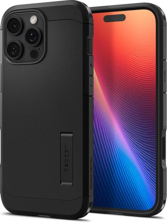 Image du produit Spigen Tough Armor "T" MAG iPhone 16 Pro Max 6.9" MagSafe czarny/black ACS08503 (Apple iPhone 16 Pro Max)
