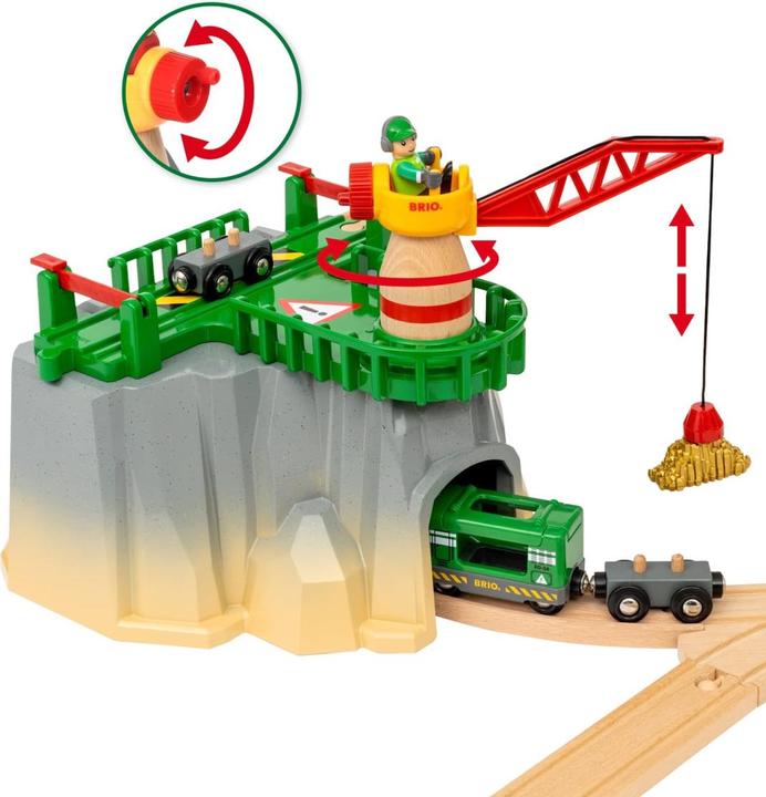 Actual product image Brio Cargo Mountain Set