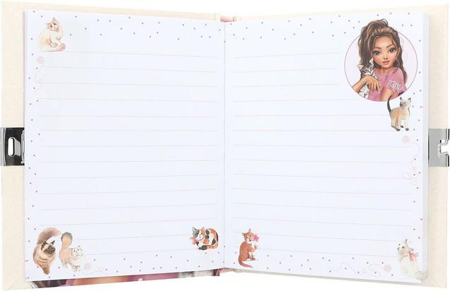 Image du produit Magni Journal intime TOPModel Kitty KITTY and DOGGY (18,5 x 15,5 x 3 cm, À rayures)