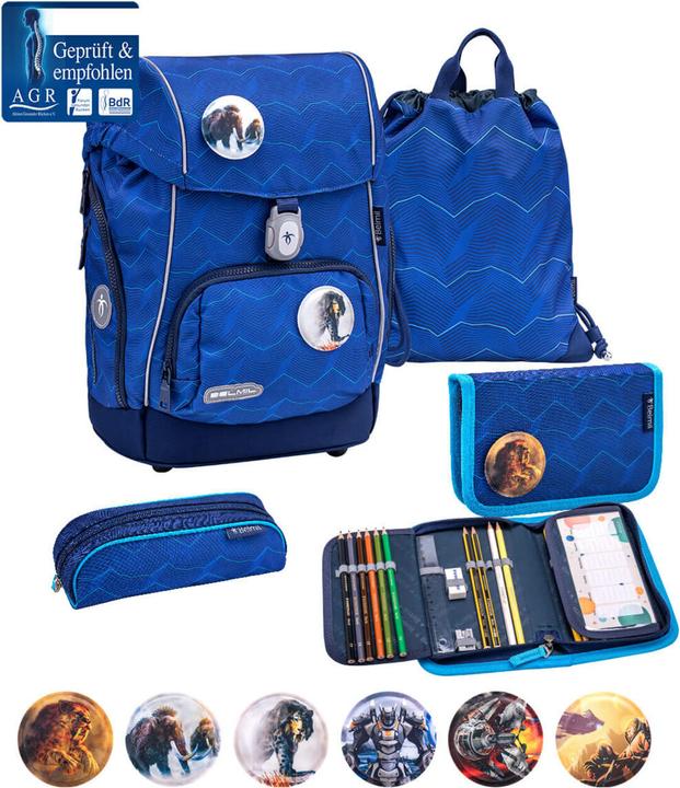 Immagine prodotto Belmil COMFY Plus Set di zaini per la scuola Estate Blu (16 l)
