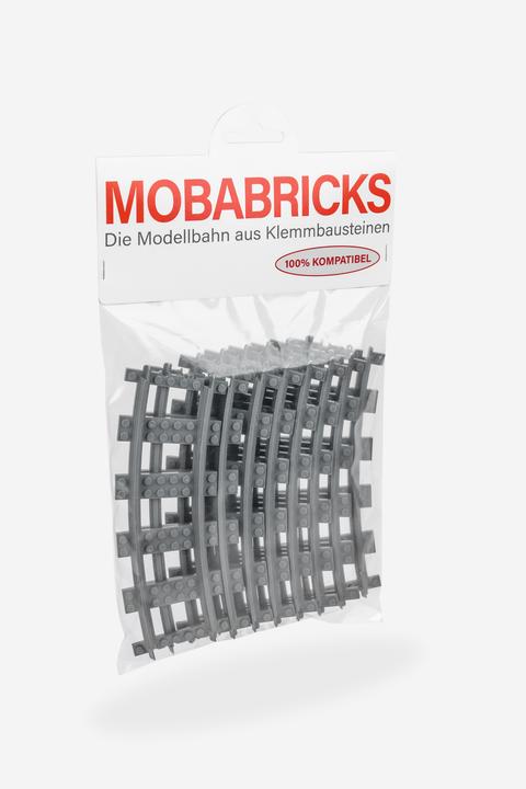 Mobabricks Binari curvi R56 - 8 pezzi