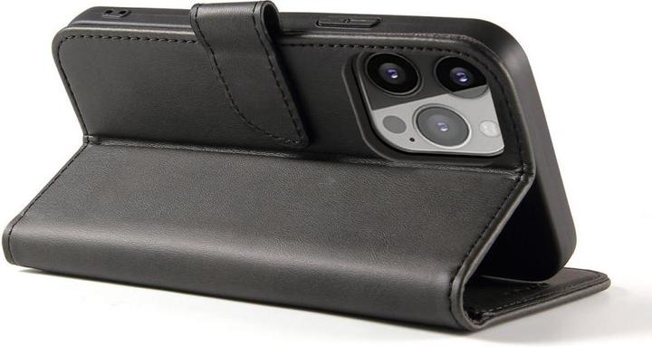 Immagine prodotto Hurtel Custodia a portafoglio con supporto per iPhone 15 Pro Max - Nero (Apple iPhone 15 Pro Max)