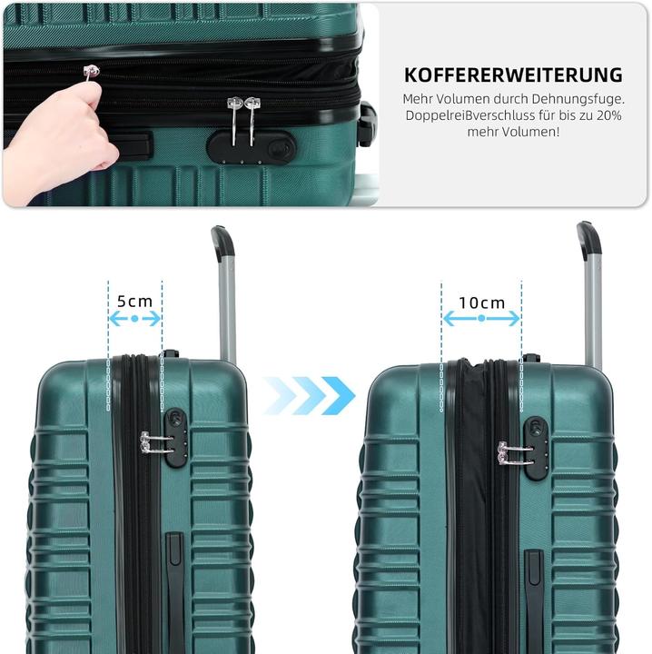 Immagine prodotto Beibye Reisekoffer (75 l, M (50 - 90l))