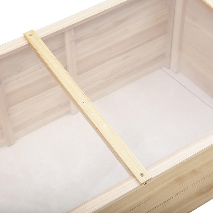 Actual product image Outsunny Wooden greenhouse