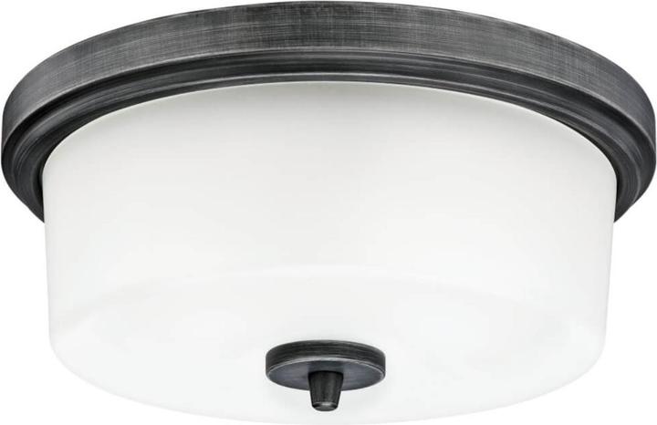 Produktbild Westinghouse Deckenleuchte Cedric Aluminium gealtert mit 2 Lampen (800 lm, E27)