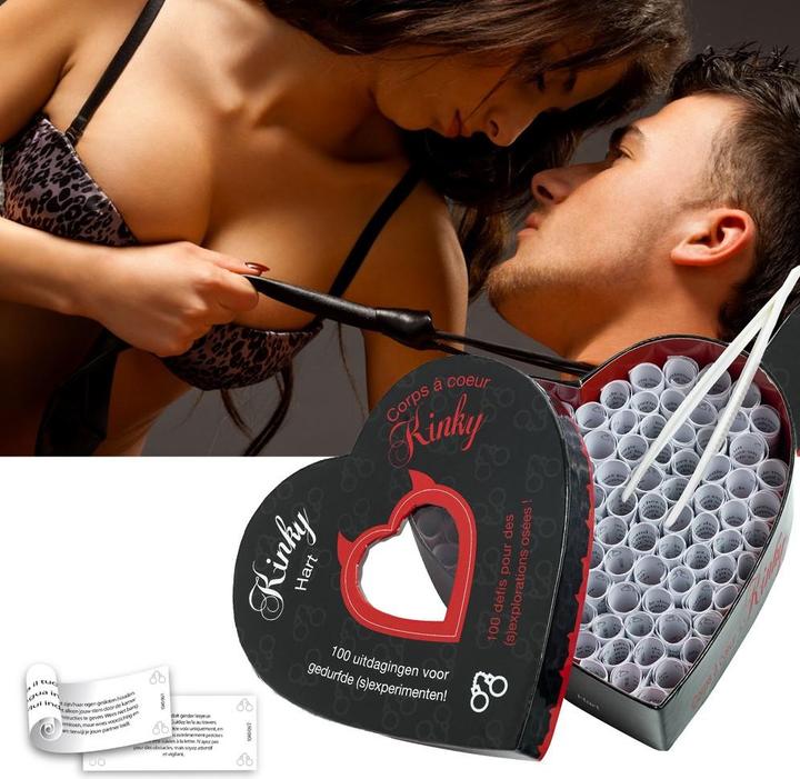 Image du produit tease & please Kinky Heart (Divers, Français, Néerlandais)