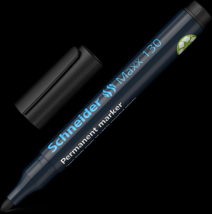 Actual product image Schneider Maxx 130 permanent marker (Black, 3 mm, 1 x)