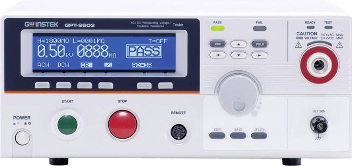 Actual product image GW Instek Testeur de tension de choc GPT-9612