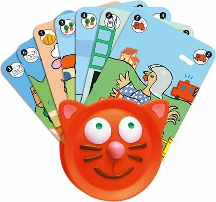Produktbild Djeco Kartenhalter Katze