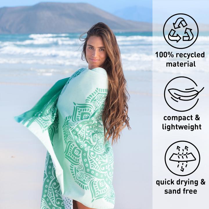 Produktbild Fit-Flip Mikrofaser Strandtuch (200 x 90 cm)