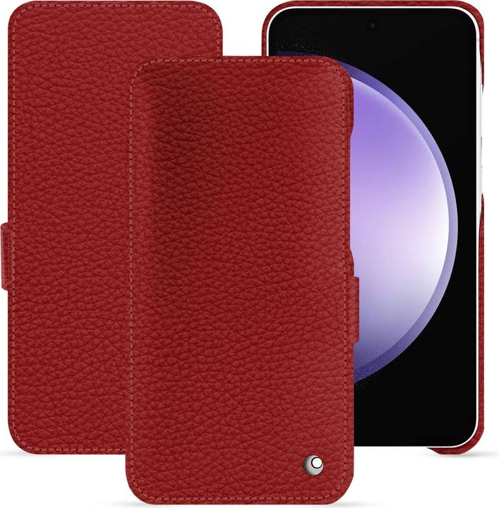 Actual product image Noreve Horizontal leather flap shell (Samsung Galaxy S23 FE)