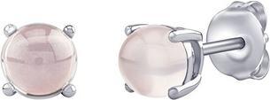 Produktbild Silvego Silver stud earrings with real rose gold 6 mm JJJLRD6ERO