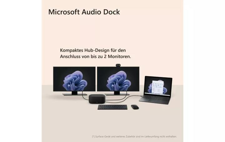 Actual product image Microsoft Audio Dock (USB-C, 5 Ports)