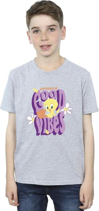 Actual product image Looney Tunes Boys Tweeday Sunshine & Good Vibes T-Shirt (140, 146)